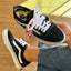 Vans Old Skool Black White for Girls 7A Premium Sneakers D-1173