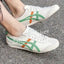 Onitsuka Tiger Mexico 66 Cream Green Orange Girls 7A Premium First Copy D-1839