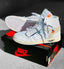 Nik_e Jordan retro 1 X off white UNC