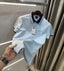 Hacket Sky Blue Logo Work Premium Polo T-Shirt