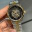 Maserat i Skeleton Automatic Two Tone Black Dial