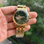 Seik o Presage Cocktail Automatic Gold Green