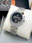 Rad o 100M Chronograph Silver Black