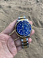 Role x Submarine Quartz Two Tone Blue Dial