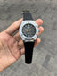 Hublo t Chronograph Silver Black