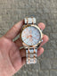 Tisso t 1853 Two Tone White Dial