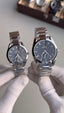 Omeg a Couple Silver Black