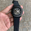 Patek Phillep e Skeleton Automatic Silicone Black