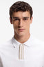 Hug o Bos s White Logo Work Premium Polo T-shirt