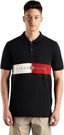 Tommy Hilfiger Black Premium Polo T-shirt