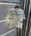 Celine White Printed Imported Oversized T-shirt