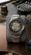 Fossi_l Townsman Black Skeleton Automatic 122
