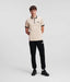 Karl Lagerfled Beige Imported Polo T-Shirt