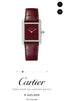 Cartie r Tank Burgundy Premium Quartz Watch