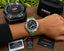 G shock B100 green silver