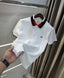 Lacost e White Logo Work Premium Polo T-Shirt