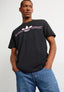 Adidas Black Printed Premium Classic T-Shirt
