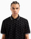 Arman i Exchange Black Monogram Premium Polo T-Shirt