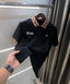 Fredperry Black Embroidery Logo Premium Polo T-Shirt