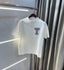 Adidas White Logo Print Imported Oversized T-Shirt