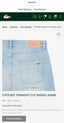 Lacost e Sky Blue Premium Classic Denim