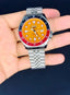 SEIKO 5 SPORTS GMT ORANGE BLACK