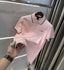 Hug o Boss Pink Logo Work Premium Polo T-shirt