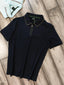 Hugo Bos s Navy Blue Logo Work Premium Polo T-shirt
