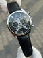 Tag H3uer Eiffel Tower Leather Black Silver