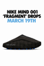 Fragment Design x Mind 001 Black Fix