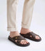 Louis_Vuitoon Criss Cross Brown Slide