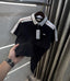 Lacost e Black Embroidery Logo Premium Polo T-Shirt