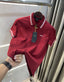 Hugo Bos s Maroon Logo Work Premium Polo T-shirt