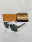 Louis Vuitton 2943 Transparent dark grey gold