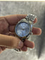 Seiko Mod Date Just Arabic Blue 085