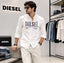 Diesel White Logo Work Premium Shirt