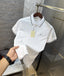 Gant White Logo Work Premium Polo T-shirt