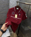 Gant Maroon Logo Work Premium Polo T-shirt
