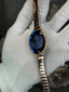 Calvin Klei n Oval Copper Blue Premium Watch