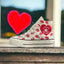 Converse Chuck Taylor Red Lip Heart Embroidery 7A Premium Sneakers