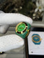 Fossi l Gold Green Ring Premium Ladies Watch