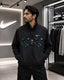 Nik e Black Imported Premium Bomber Jacket