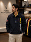 Ralp h Lauren Black Imported Premium Bomber Jacket