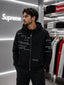 Suprem e Black Imported Zipper Jacket