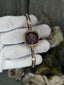 Swarovsk i RoseGold Purple Diamond Premium Ladies Watch