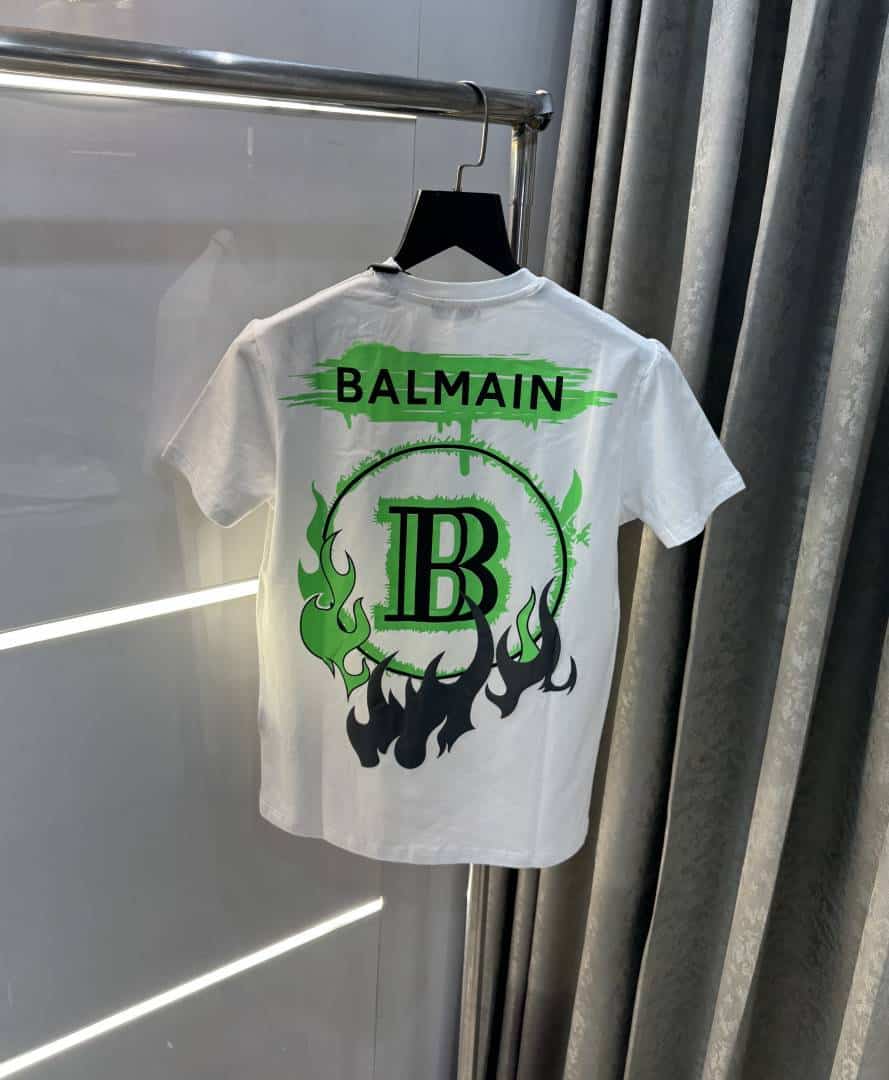 Balmai n Paris White Back Print Imported T-Shirt Main image