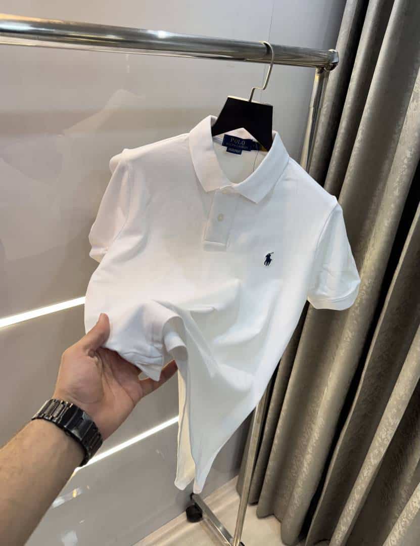 Ralph Laure n White Embroidery Logo Classic Polo T-Shirt Main image