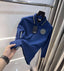 Versac e  Couture Petrol Blue Logo Work Imported Polo T-Shirt