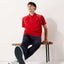 Lacost e Red Embroidery Logo Premium Polo T-Shirt