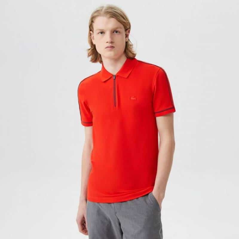 Lacost e Red Logo Work Premium Polo T-Shirt Main image